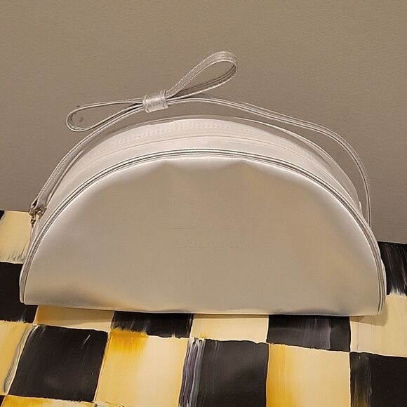 DIOR Parfums Cosmetic Case Bag White Silver - Picture 3 of 11